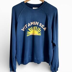 Anthropologie Electric & Rose Vitamin Sea Graphic Sweatshirt Women’s Small NWT